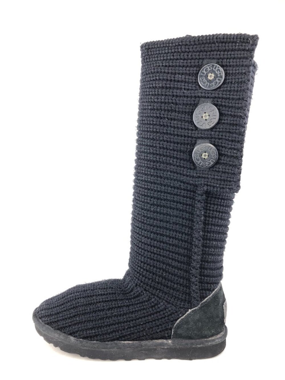 UGG Classic Cardy Tall Knit Winter Boots 7